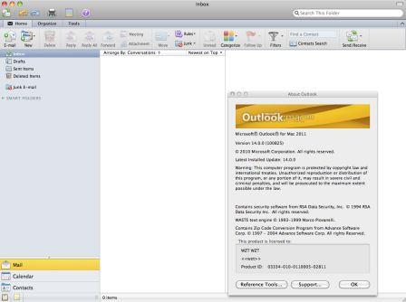 outlook 2011 update for mac